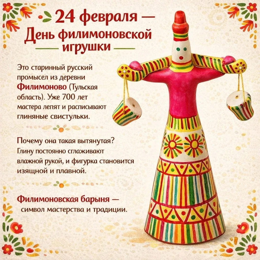 Сегодня день Филимоновской игрушки