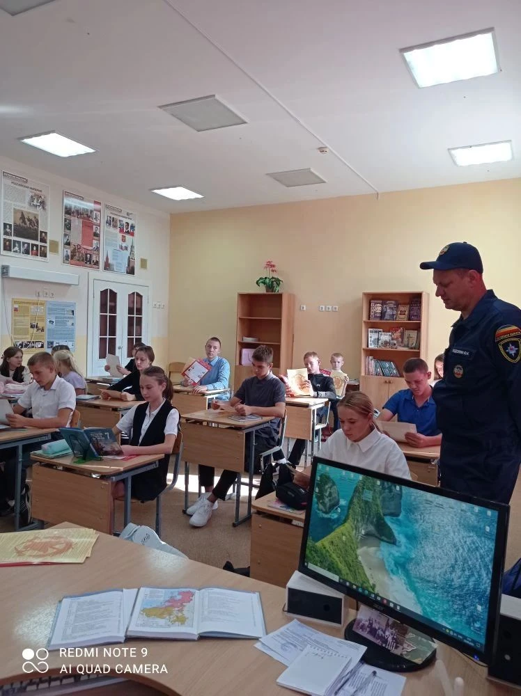 На днях для наших учеников состоялось важное и актуальное занятие по основам безопаснос...