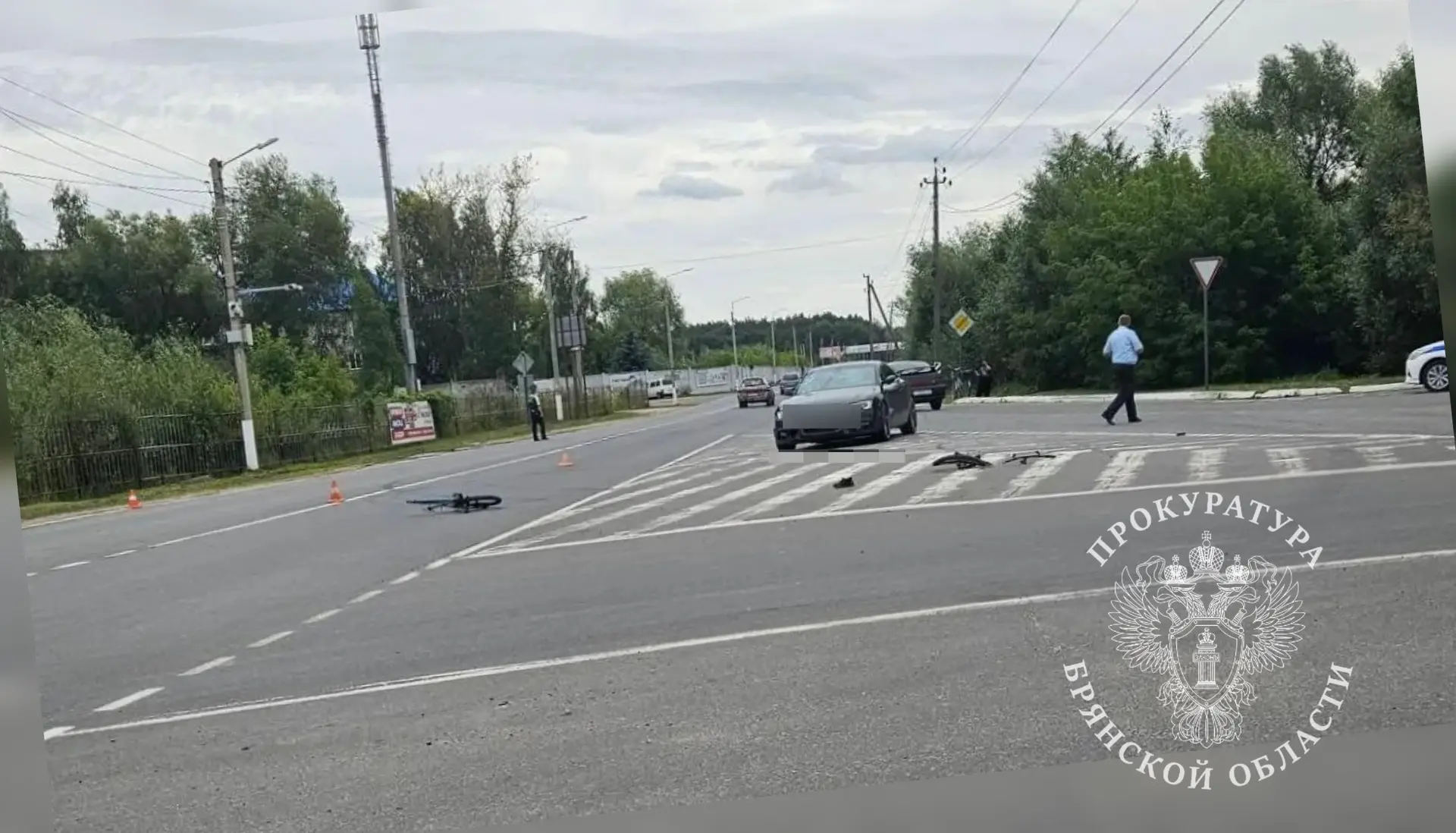 Прокуратура Унечского района контролирует установление обстоятельств ДТП, в котором пог...