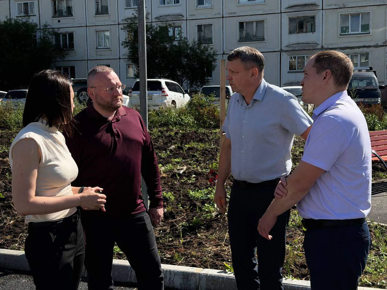 ⚡️Представители Минвостокразвития России посетили Долинский район с рабочей поездкой.