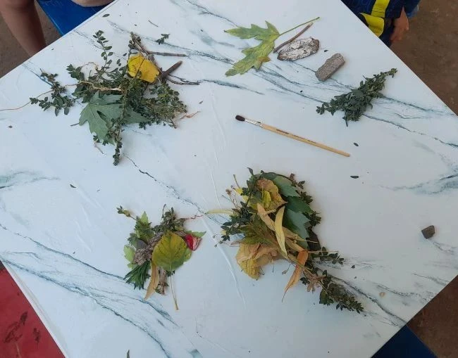 "Природа как палитра" 🌿

Ребята знакомились с окружающим миром через творчество. Каждый отпечаток —