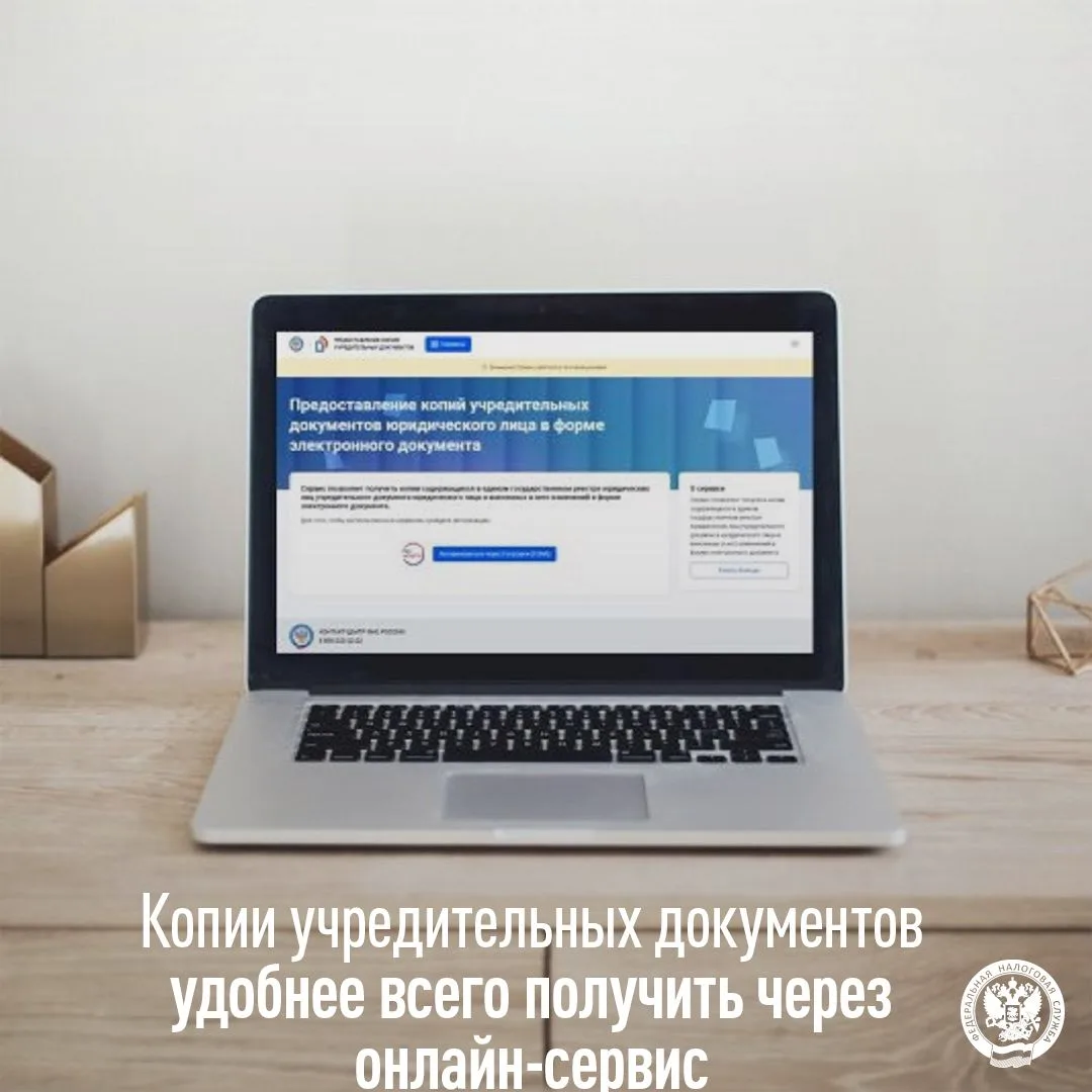 Рассказываем, как получить копии учредительных документов через онлайн-сервис💬
