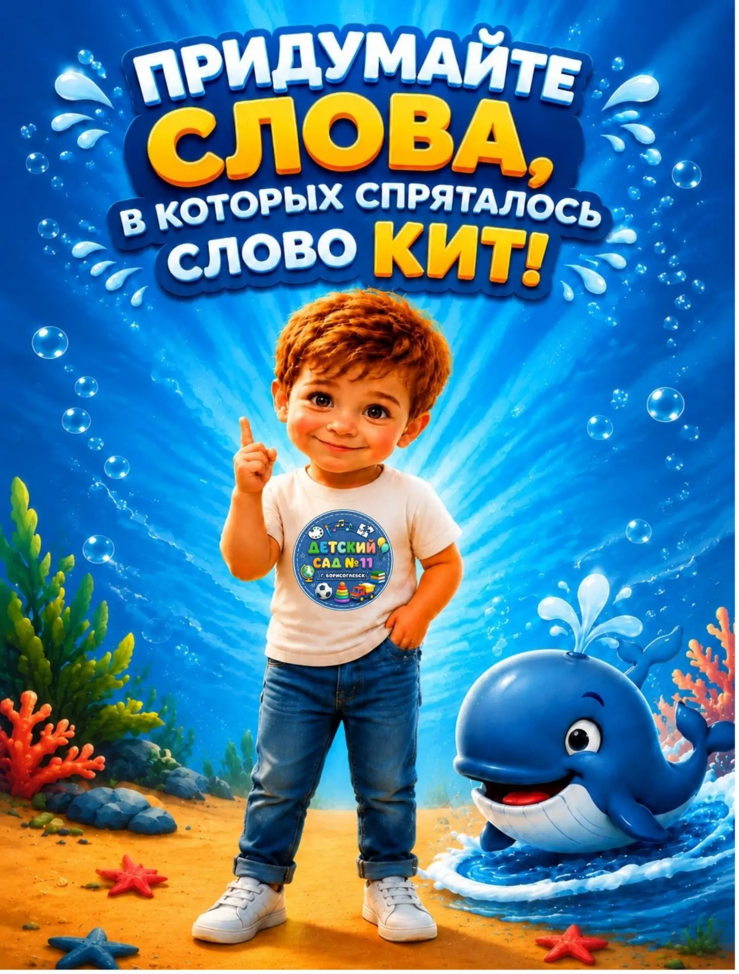 Лингвистический челлендж!

🌊 Уважаемые друзья!

23 июля мы отмечаем Всемирный день китов и дельфино