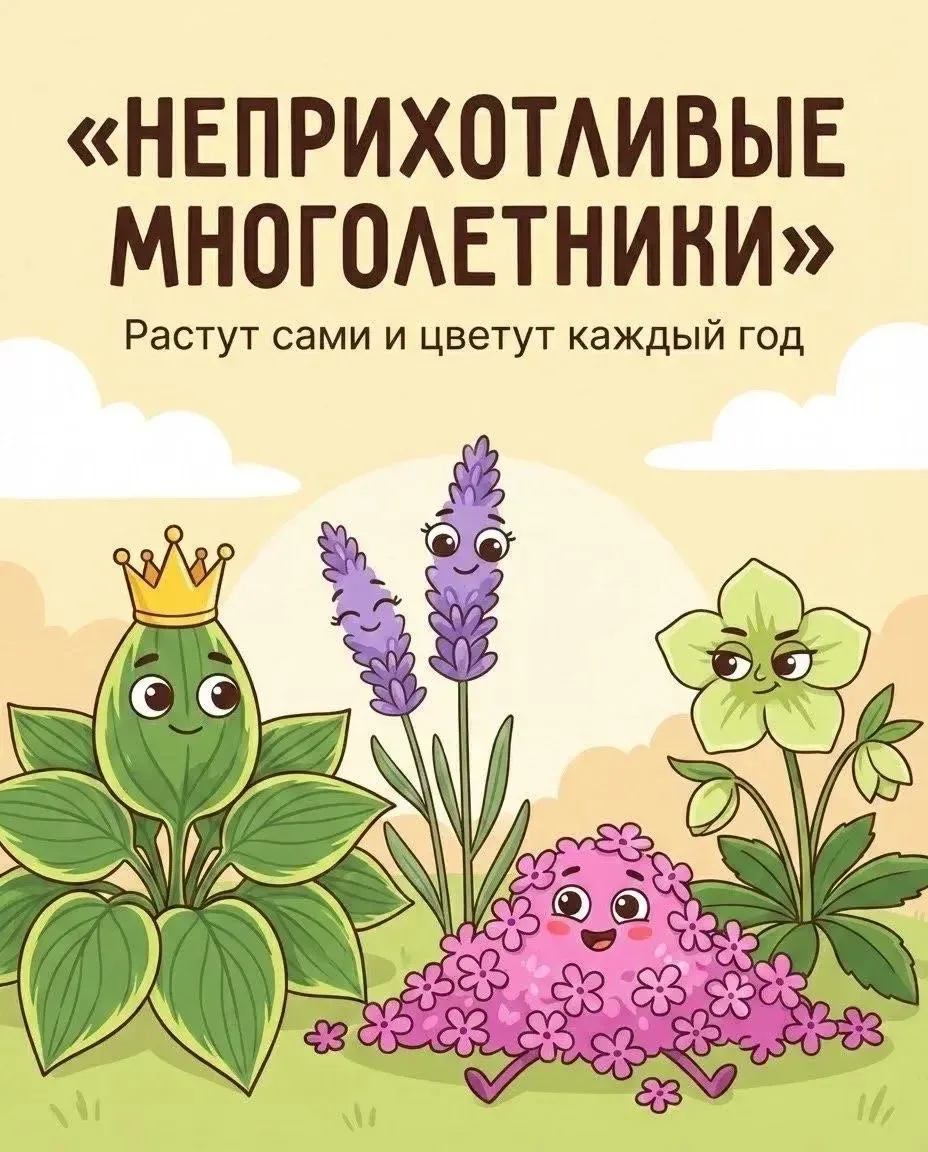 Достаточно один раз их посадить, и они будут радовать вас несколько сезонов без особых хлопот

Садов