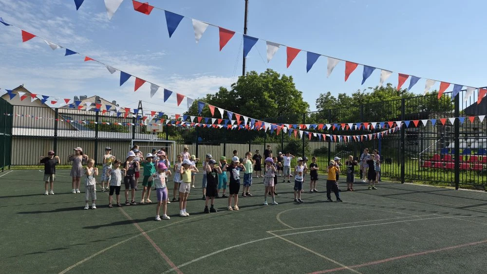 Работа летнего лагеря дневного пребывания "Радуга" 🌞🌈

#саукдересош45 #МБОУСОШN45пСаукДере