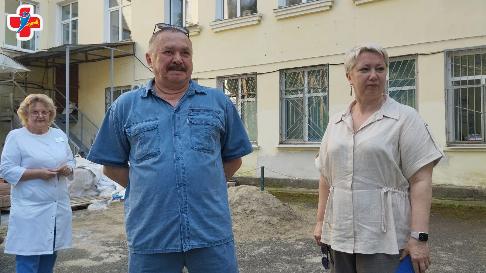 Шадринская городская больница готовится к зиме и обновляет корпуса