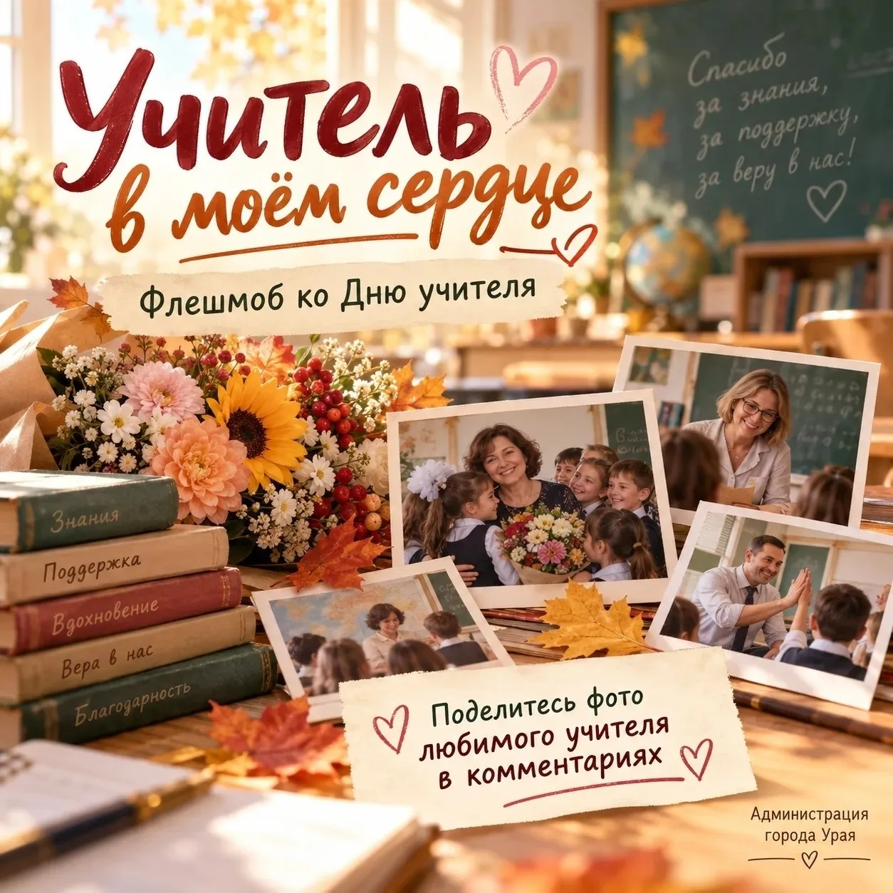 ❤ У каждого из нас есть учитель, которого мы помним всю жизнь!