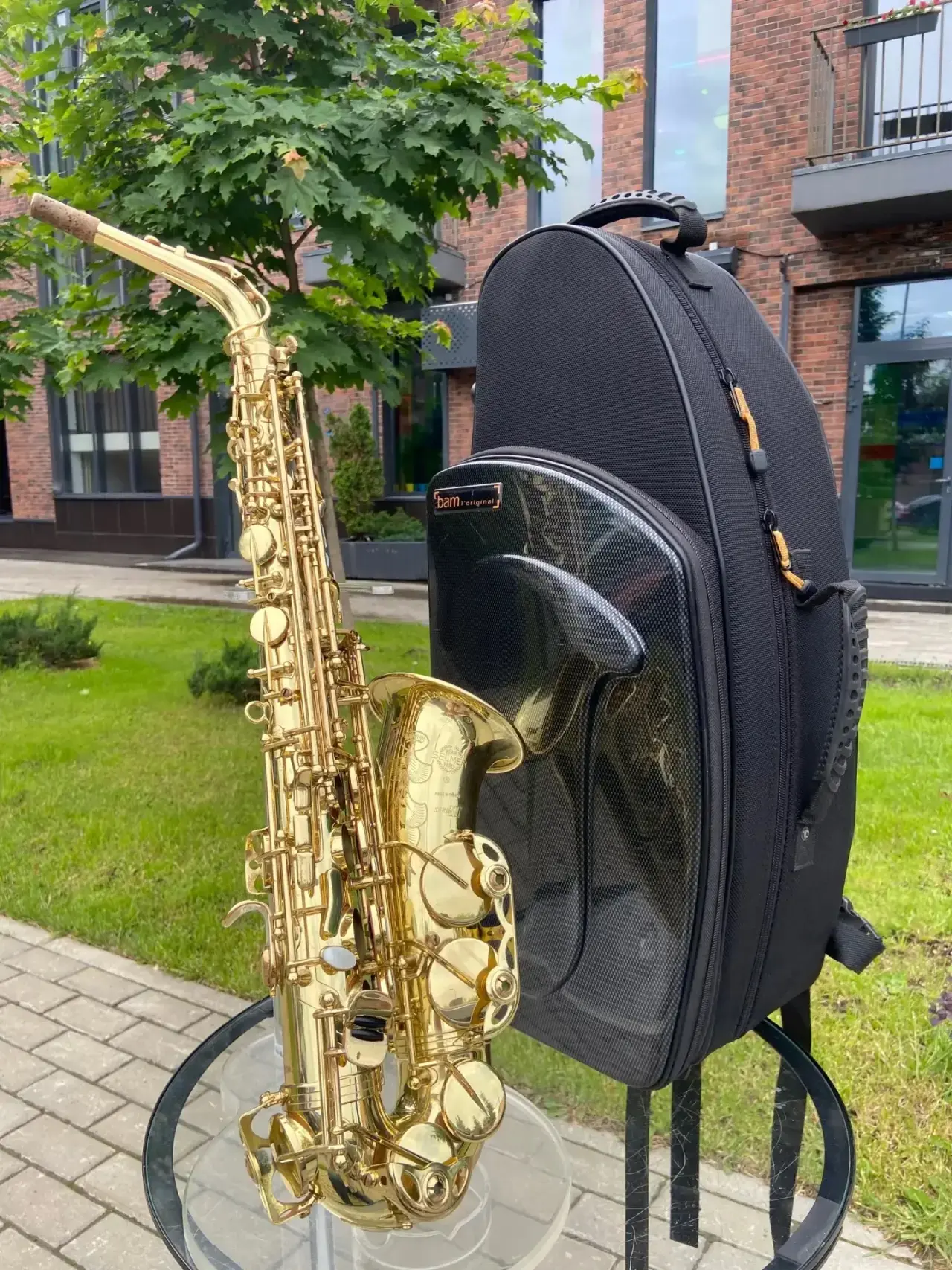 🎷В продаже волею случая появился альт саксофон Henri SELMER Paris
SERIE III.
✅Б/У. Игровое состояни
