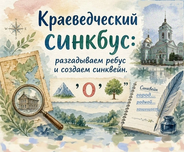🌲Друзья! Продолжается конкурс "Краеведческий синкбус".