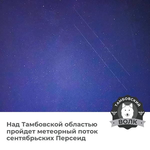 🌠 Жители Тамбовской области смогут увидеть сентябрьские Эпсилон-Персеиды