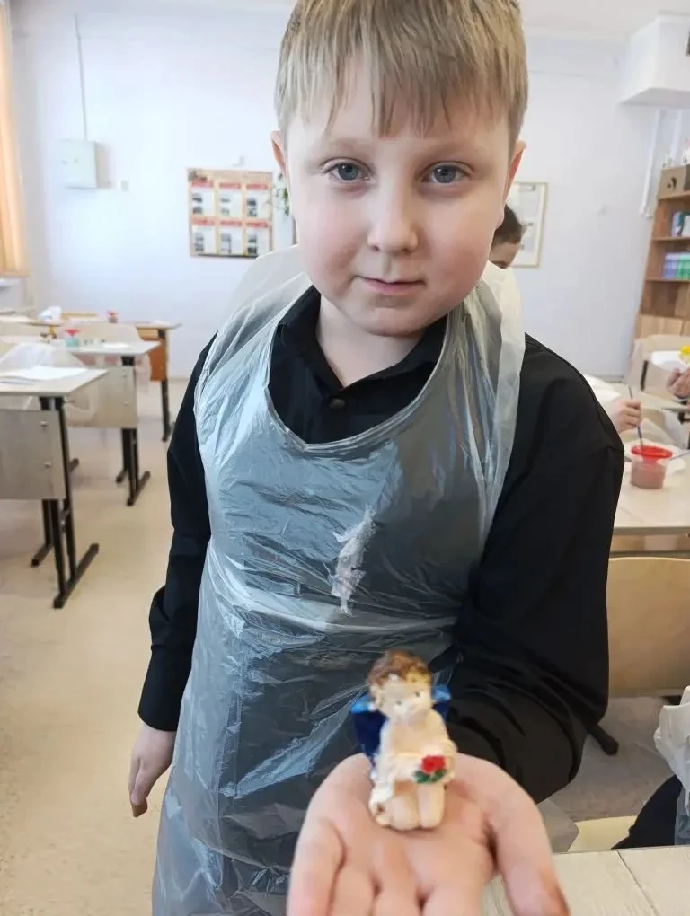 Мастер-класс разрисовываем гипсовые фигуры!  🎨В нашей школе прошёл увлекательный мастер-класс, где ю