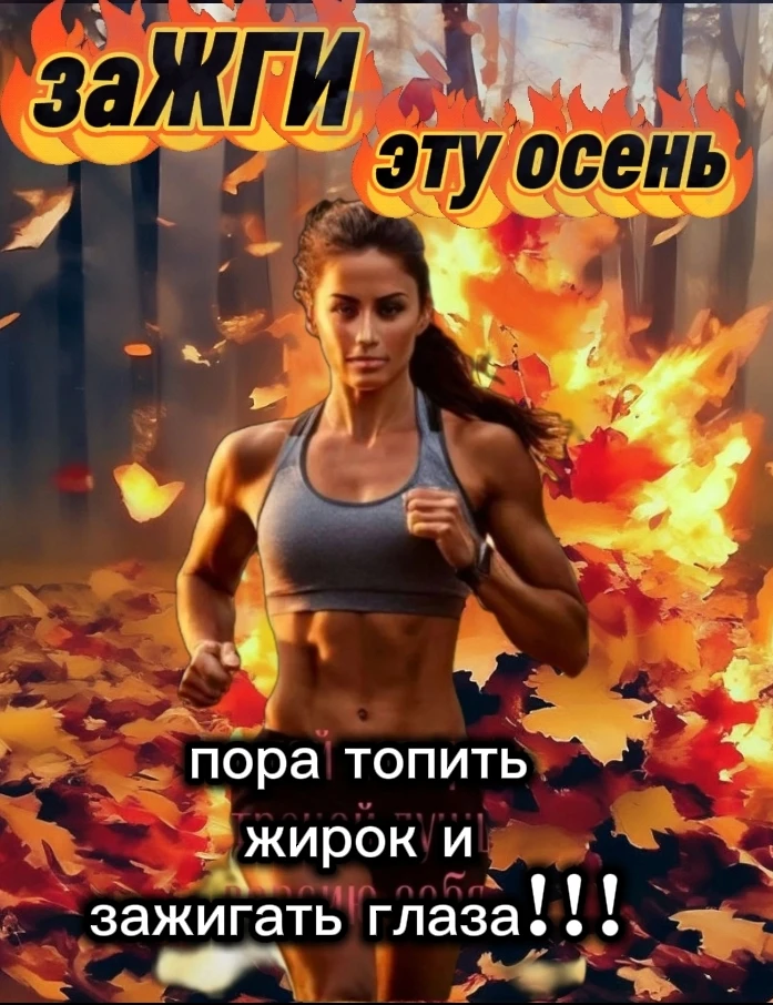Пока листья опадают, мы избавляемся от лишнего веса и неуверенности💪