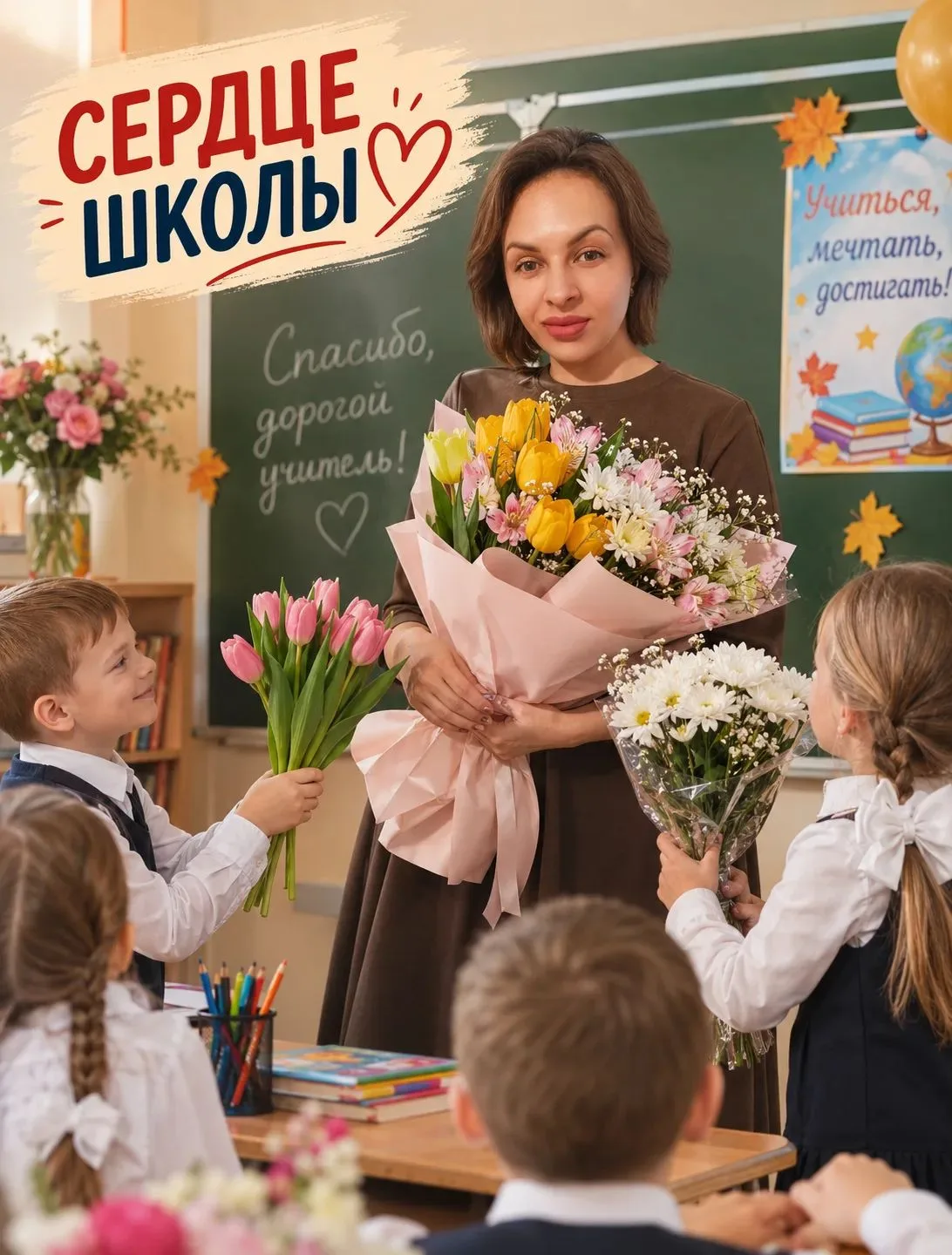 ❤️ Продолжаем рубрику «Сердце школы»! ❤️

Сегодня в центре внимания — Яна Витальевна Марданова, учит