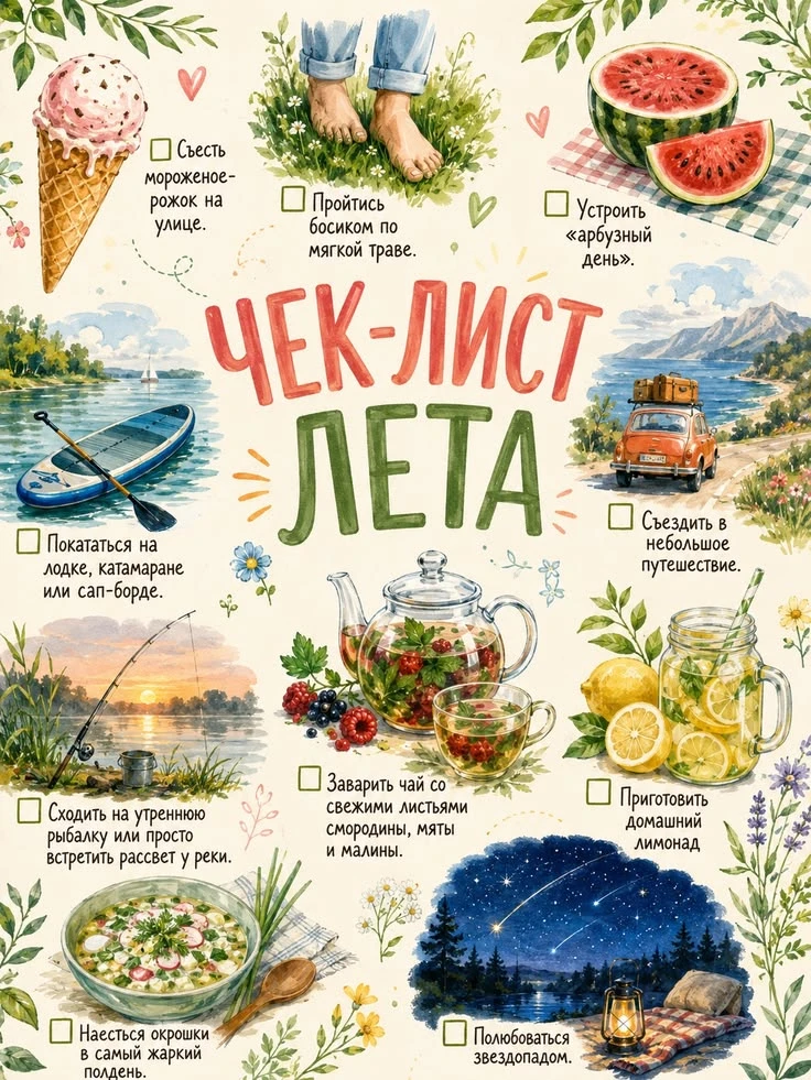 👋🏻ЛЕТО ЗАКАНЧИВАЕТСЯ! ЧТО ВЫ УСПЕЛИ СДЕЛАТЬ ЭТИМ ЛЕТОМ?☀️