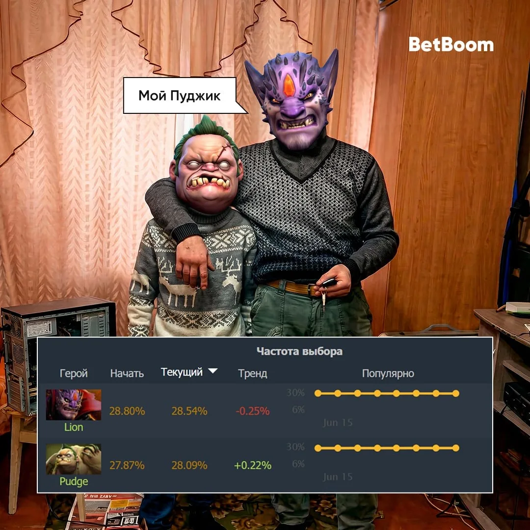 #Dota2 Падж уже дольше 2 месяцев (!) не самый популярный герой в матчмейкинге 😎

Такое вообще в ист