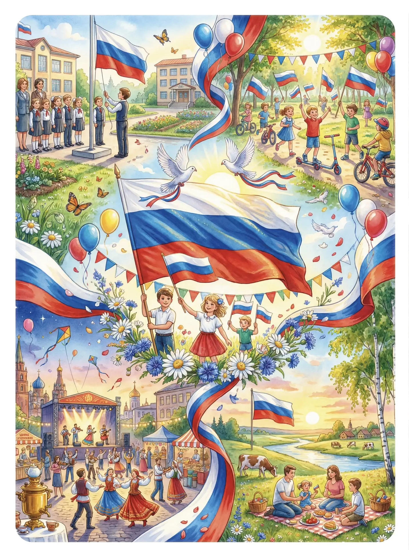 🇷🇺 22 августа — День Государственного флага России