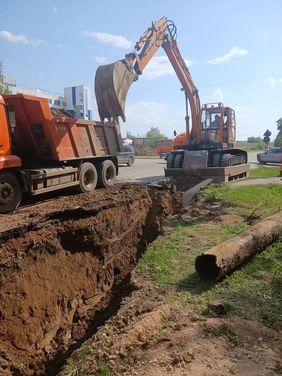 На улице Петрозаводской обновили водопровод