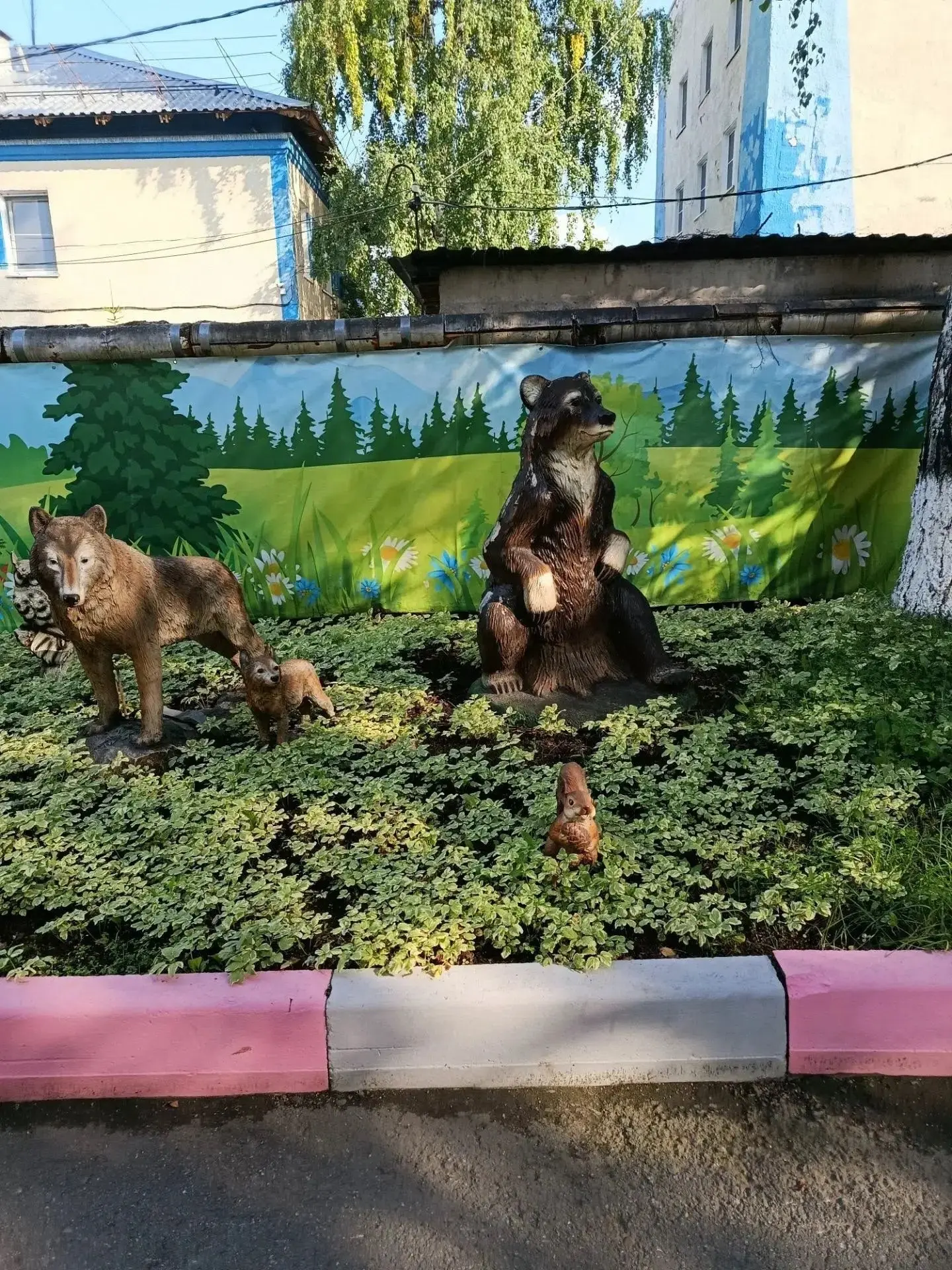 На территории Д/с "Берёзка" 😇