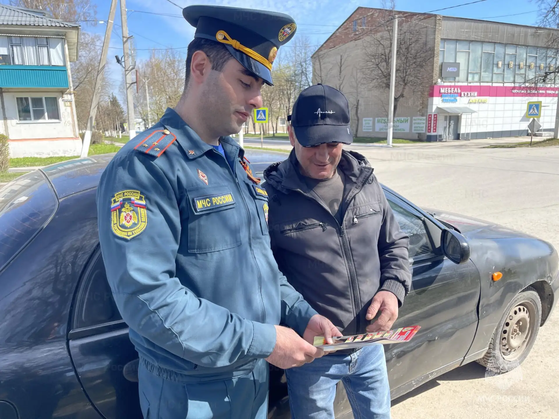 🔷Сотрудники МЧС России провели профилактические мероприятия в Одоевском и Арсеньевском районах  Сотр