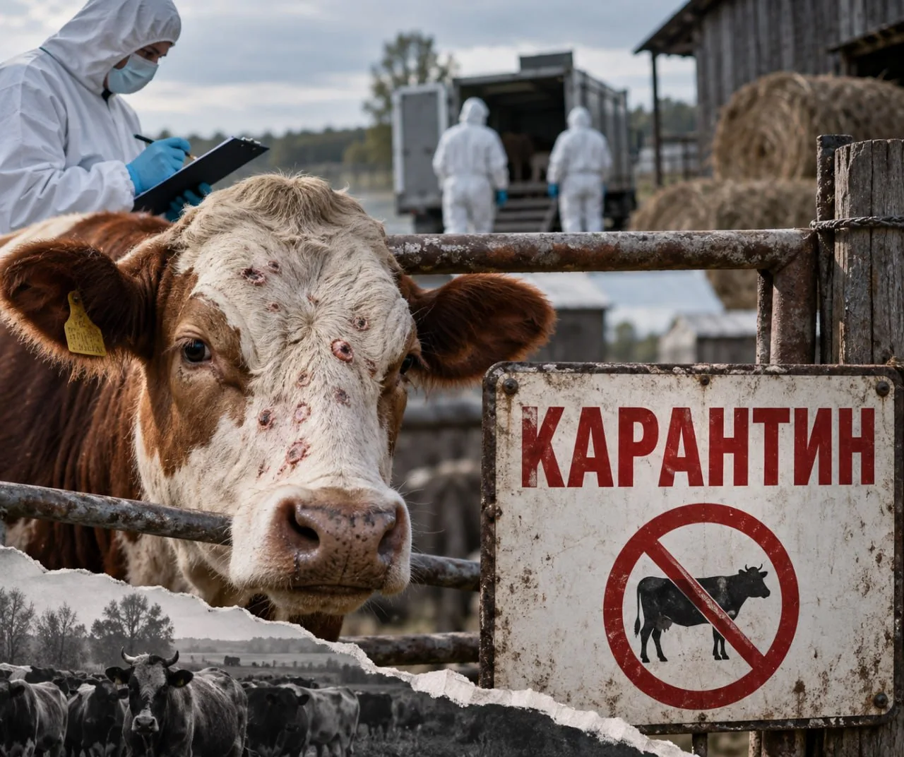 Жесткий карантин в Иркутской области: фермеры теряют скот из-за опасного вируса.