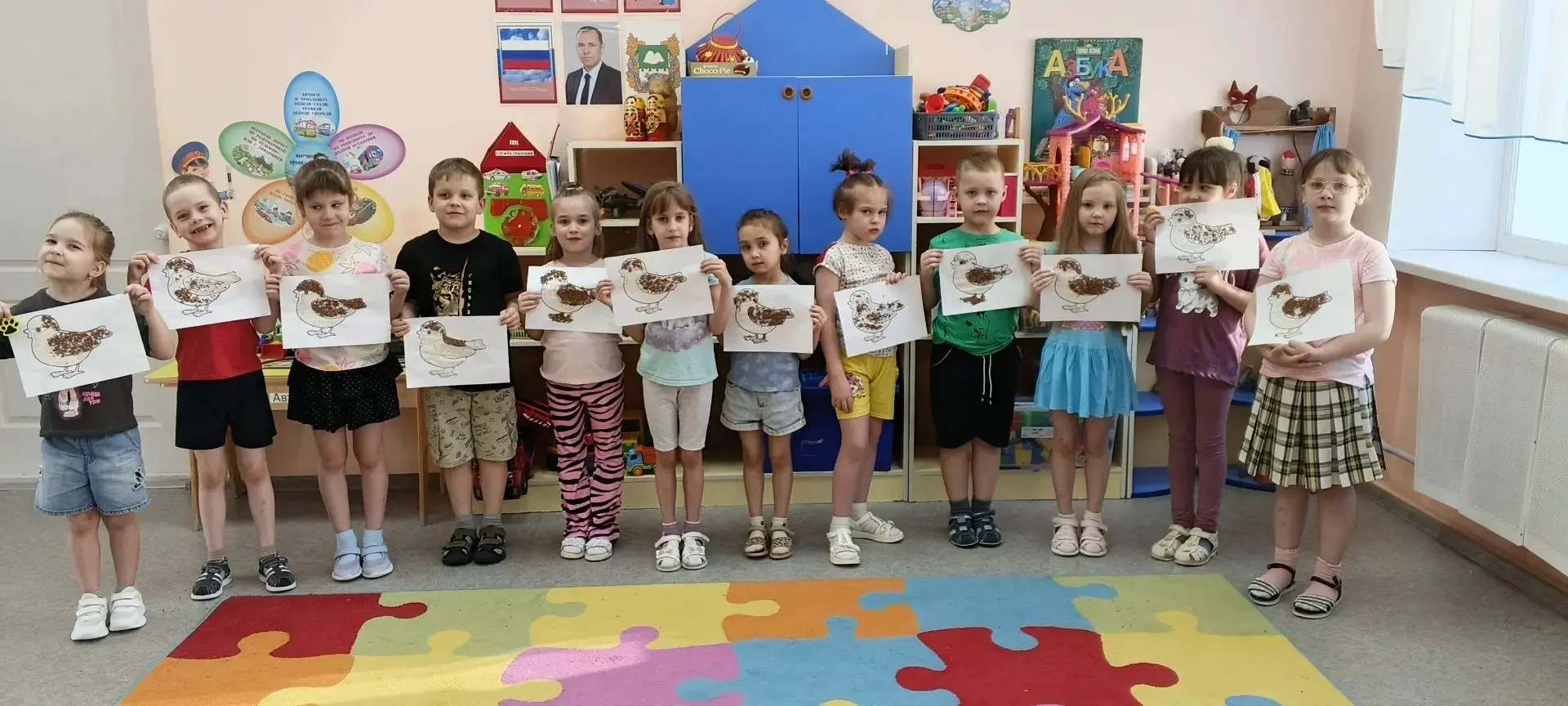 🐤 День воробья — день улыбок в группе № 15! 🐤