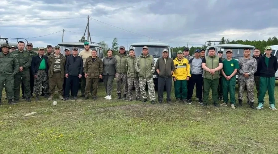 Коллективная тренировка по государственной инвентаризации лесов прошла в Якутском филиа...