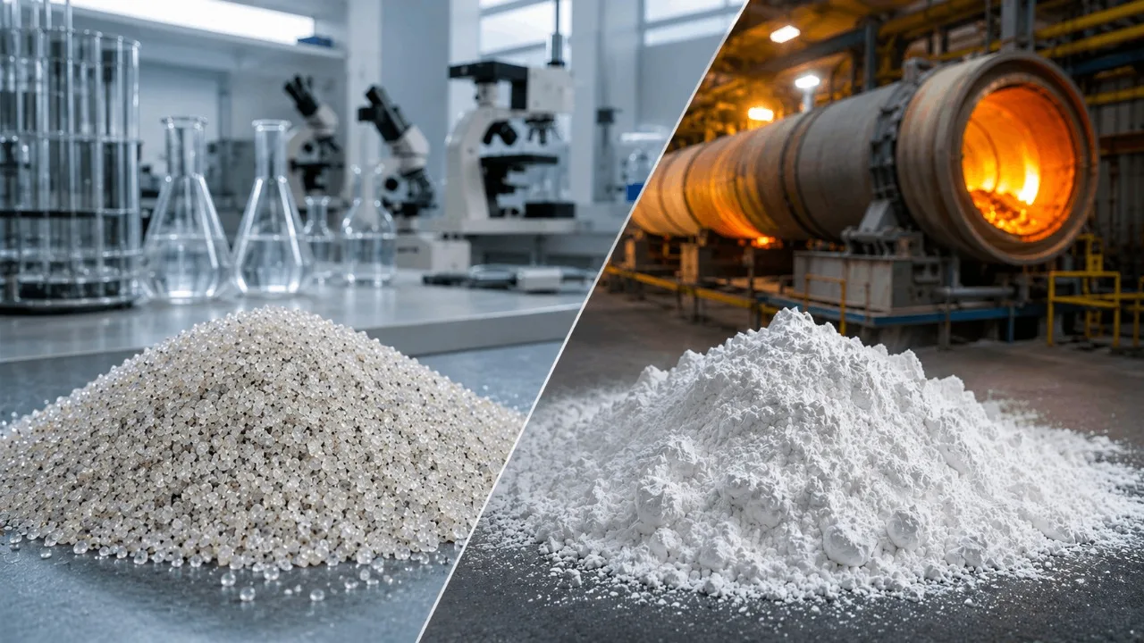 Кварц vs Кристобалит: одинаковый хим. состав, разные свойства ⚗️