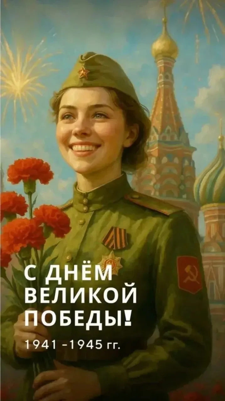 С Днём Победы 🕊️🕊️🕊️🇷🇺🇷🇺🇷🇺