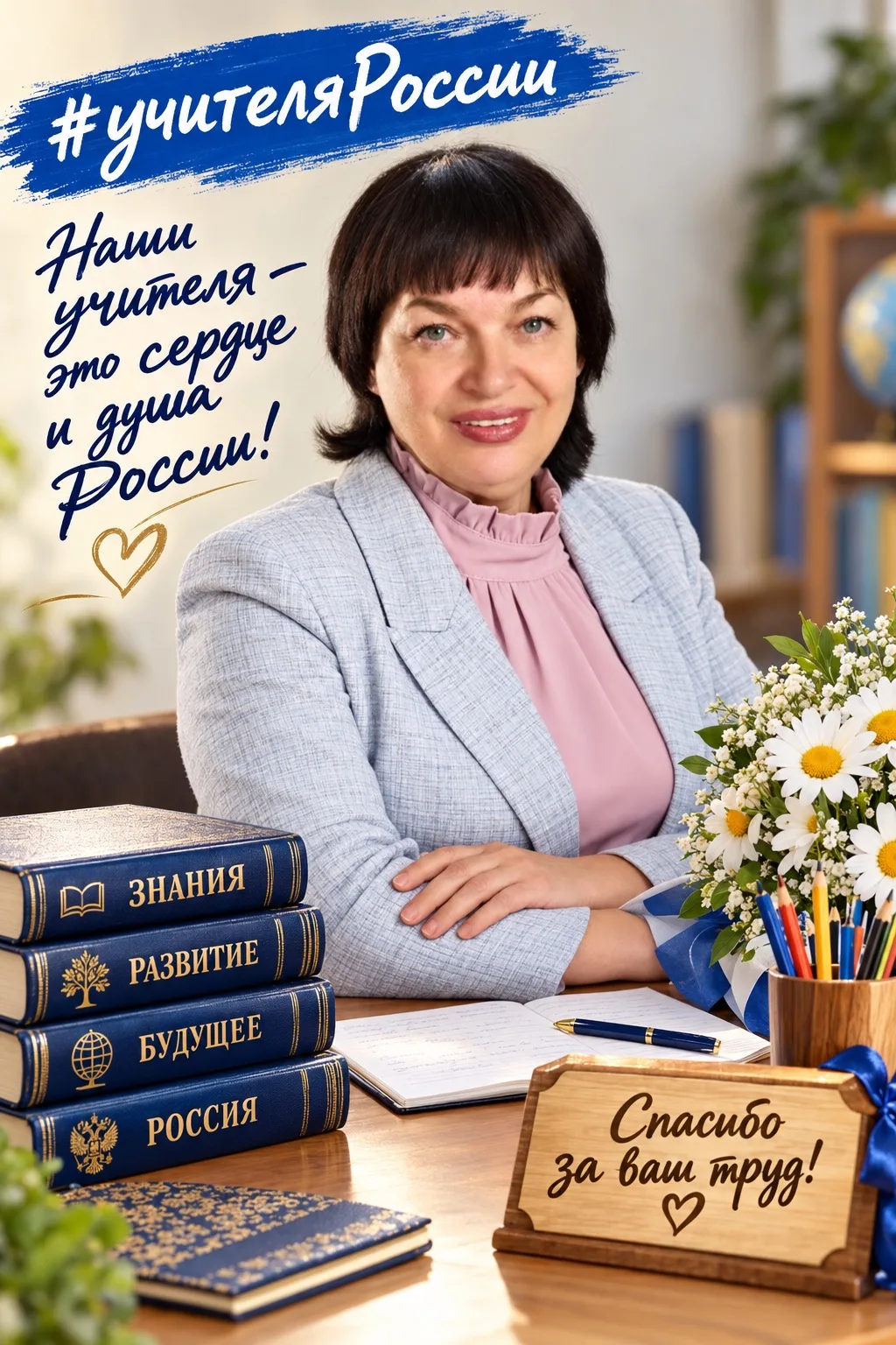 Поздравьте своего учителя! 💙