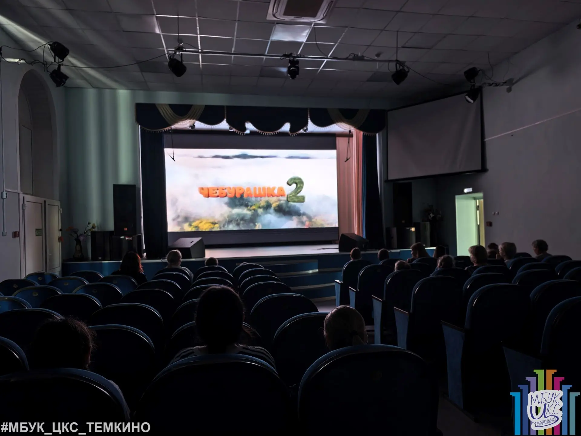 В Темкинском СДК прошла всероссийская акция «Ночь кино»!
