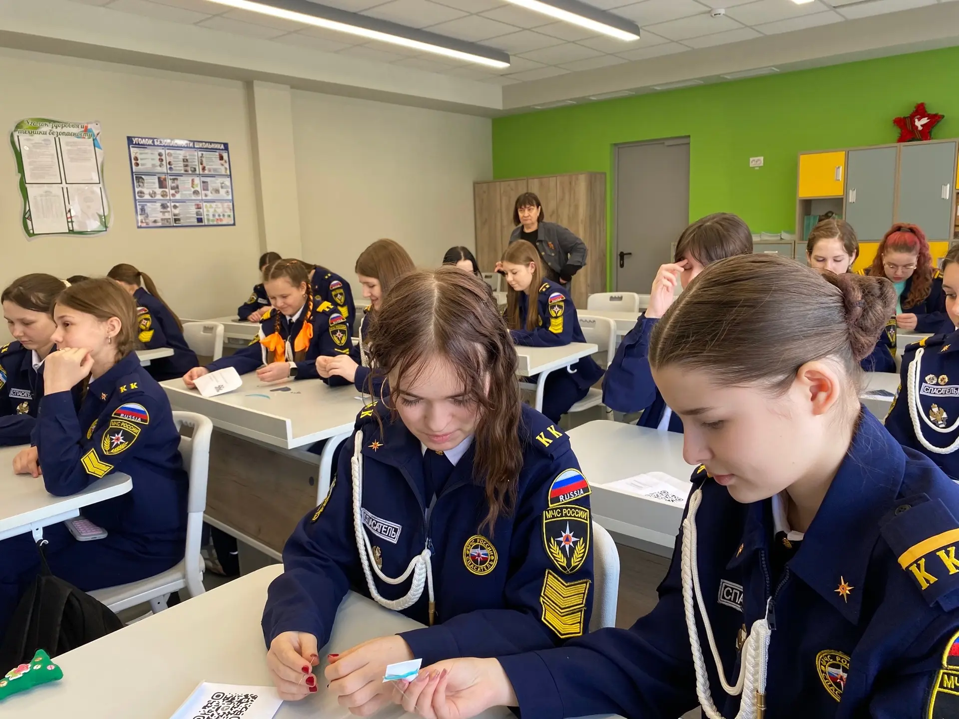 Сегодня в МБОУ СОШ №45 состоялась встреча с победителем командного трека Всероссийского конкурса «Бо