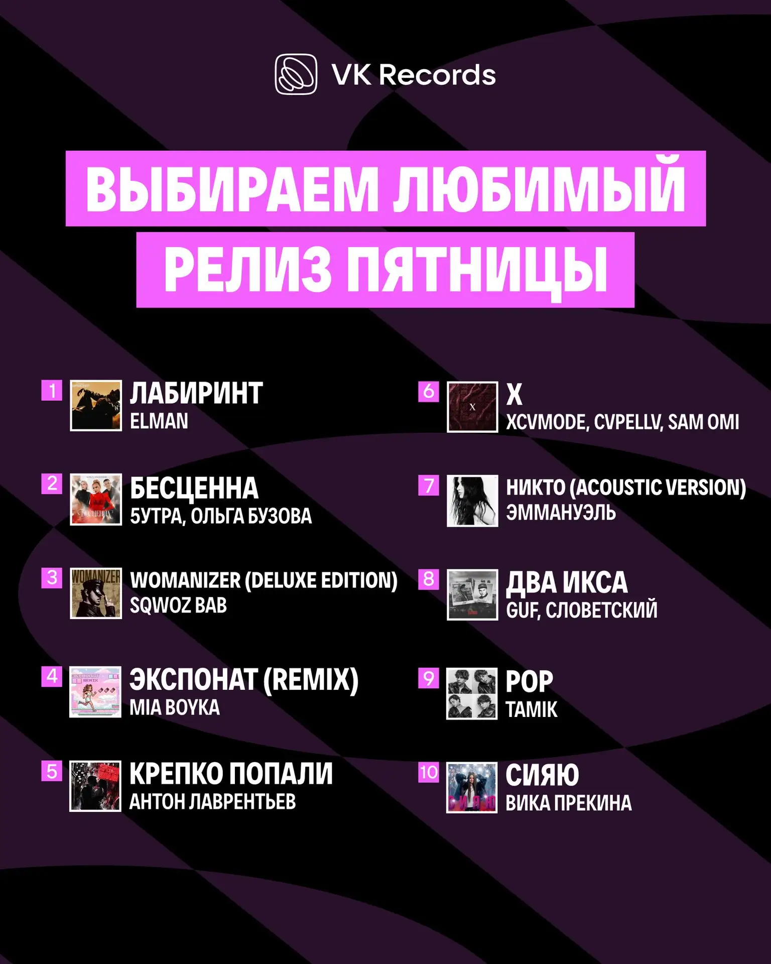 Кажется, эти новинки задержатся в наших плейлистах надолго 💙