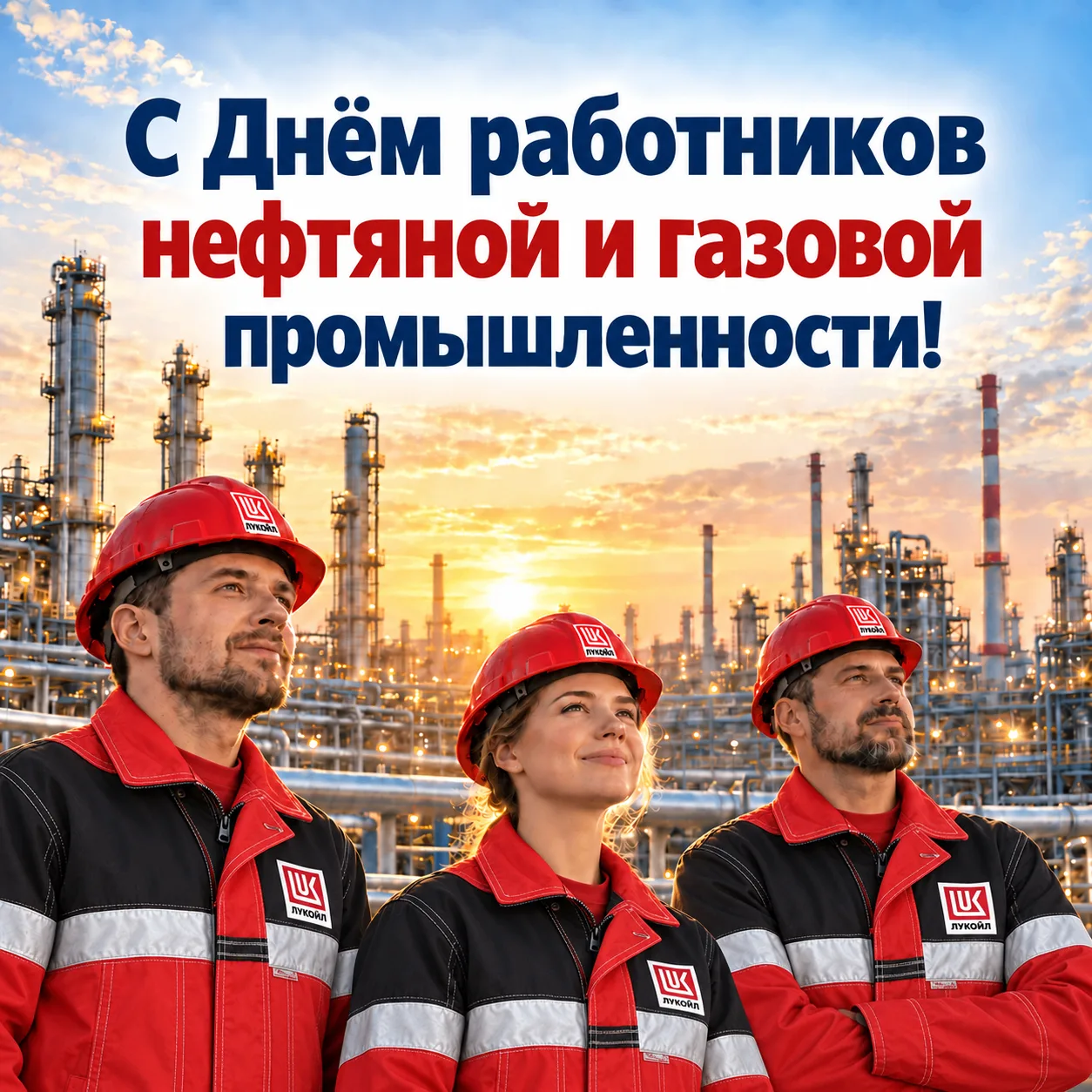 С Днём работников нефтяной и газовой промышленности!