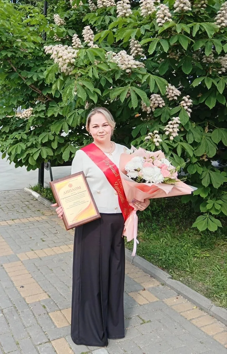 Серебрякова Татьяна Алексеевна, социальный педагог гимназии— победитель республиканског...
