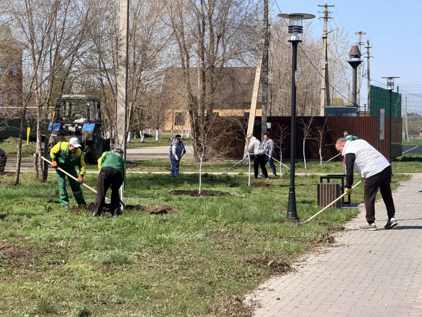 🤝Там, где есть участие — есть результат  Сегодня в Павловке было теплее, не только от солнца, но и о