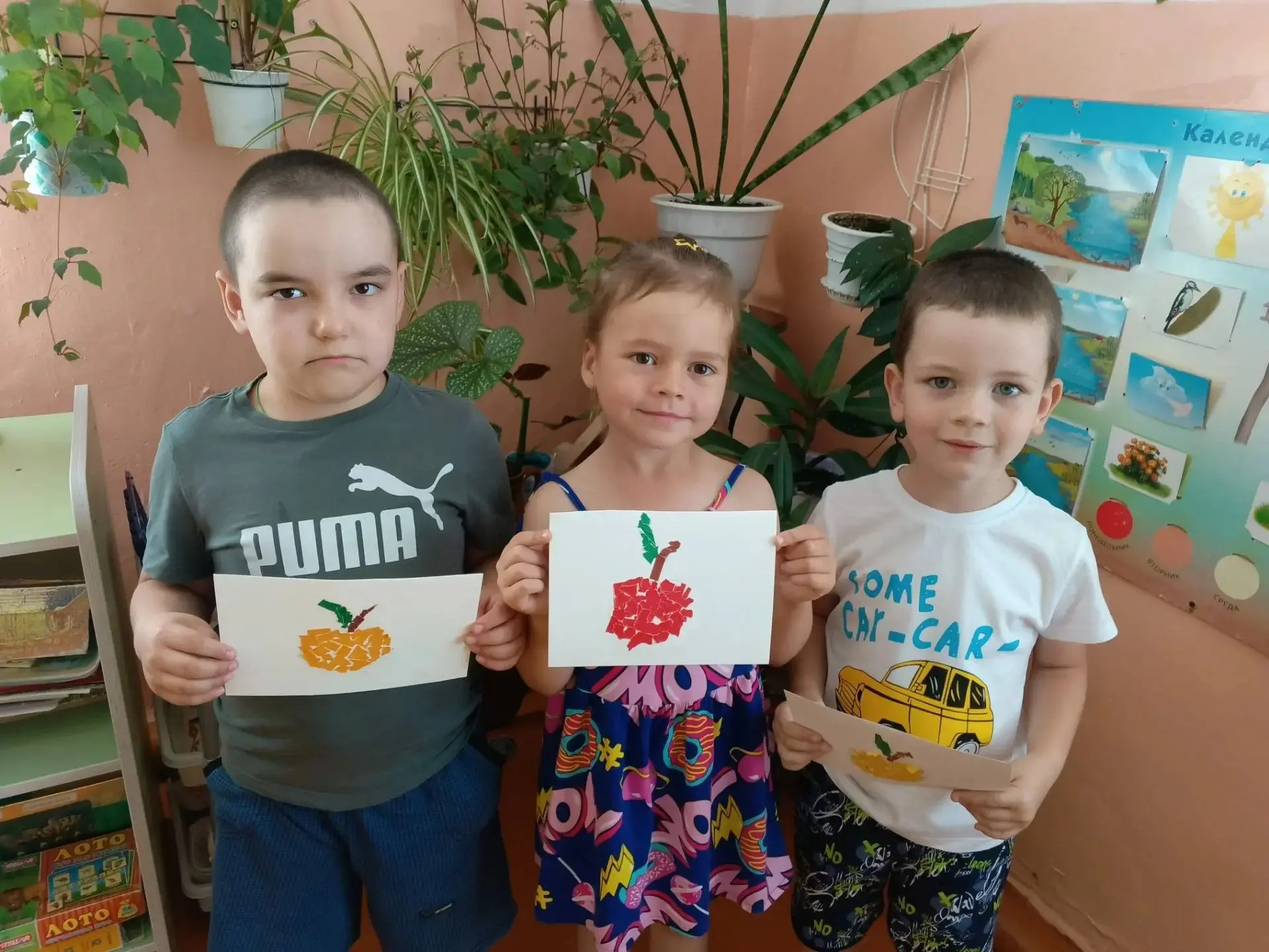 В детском саду с. Антоновка прошла тематическая неделя «Во саду ли в огороде…».