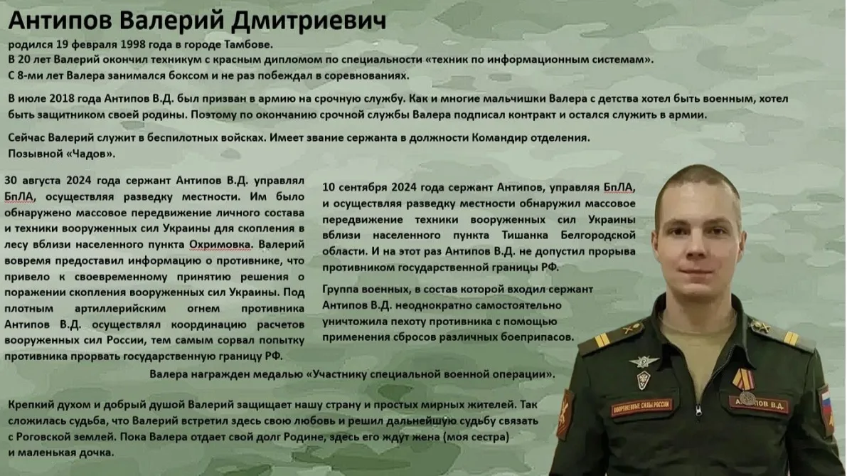 ✔️Творческий патриотический конкурс школьных медиа «МОЙ ГЕРОЙ Z»  🖼️Виктория Б., ученица 6 «К» класс