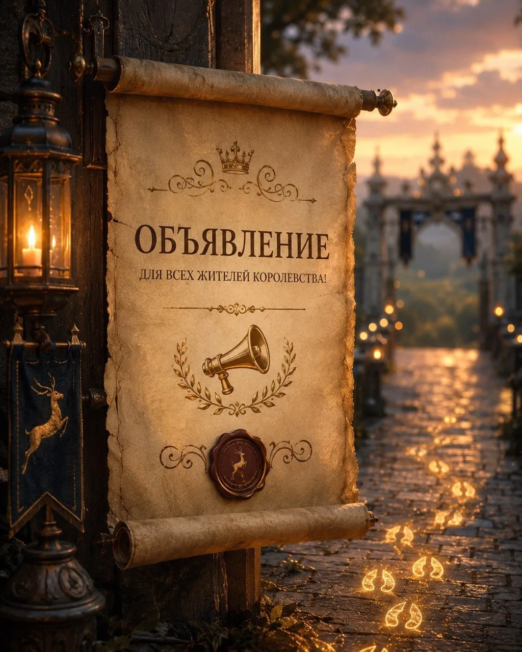 📯 Объявление для всех жителей Королевства!