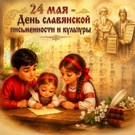 📜Ежегодно 24 мая в России и многих восточноевропейских странах отмечается День славянс...