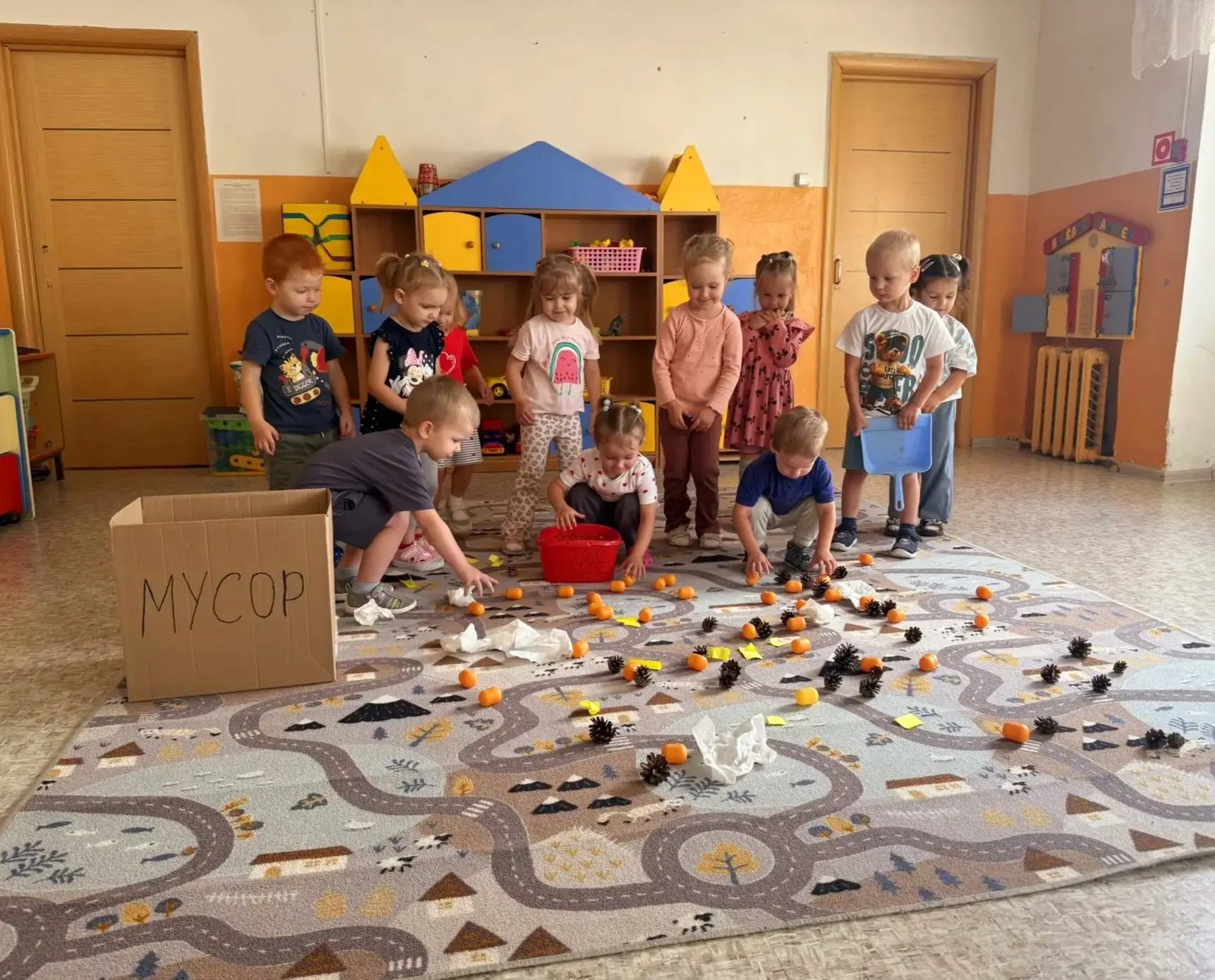 🌿В нашем детском саду прошло экологическое развлечение «Береги природу»!🌿