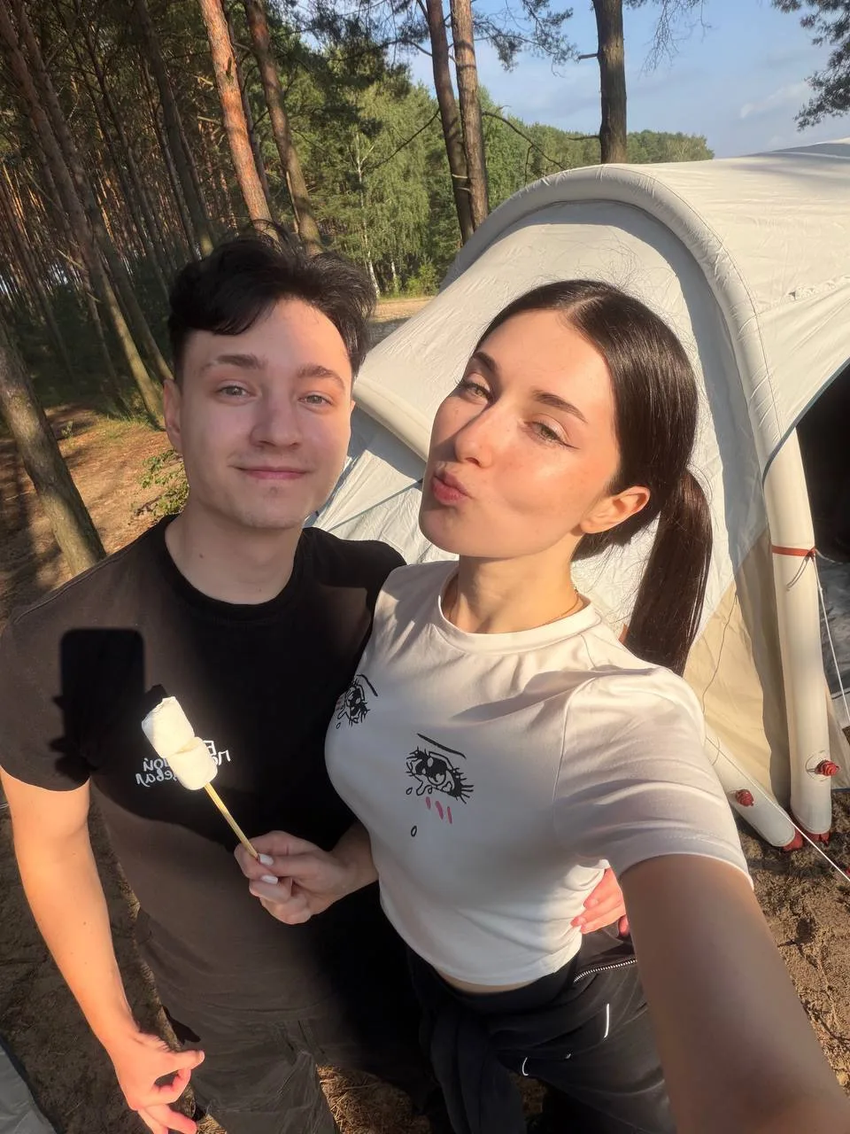 Вышли на природу