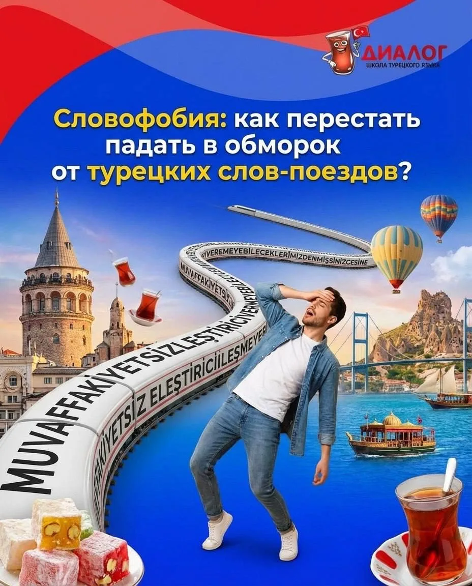 ☺️ Словофобия: как перестать падать в обморок от турецких слов-поездов? 🚂