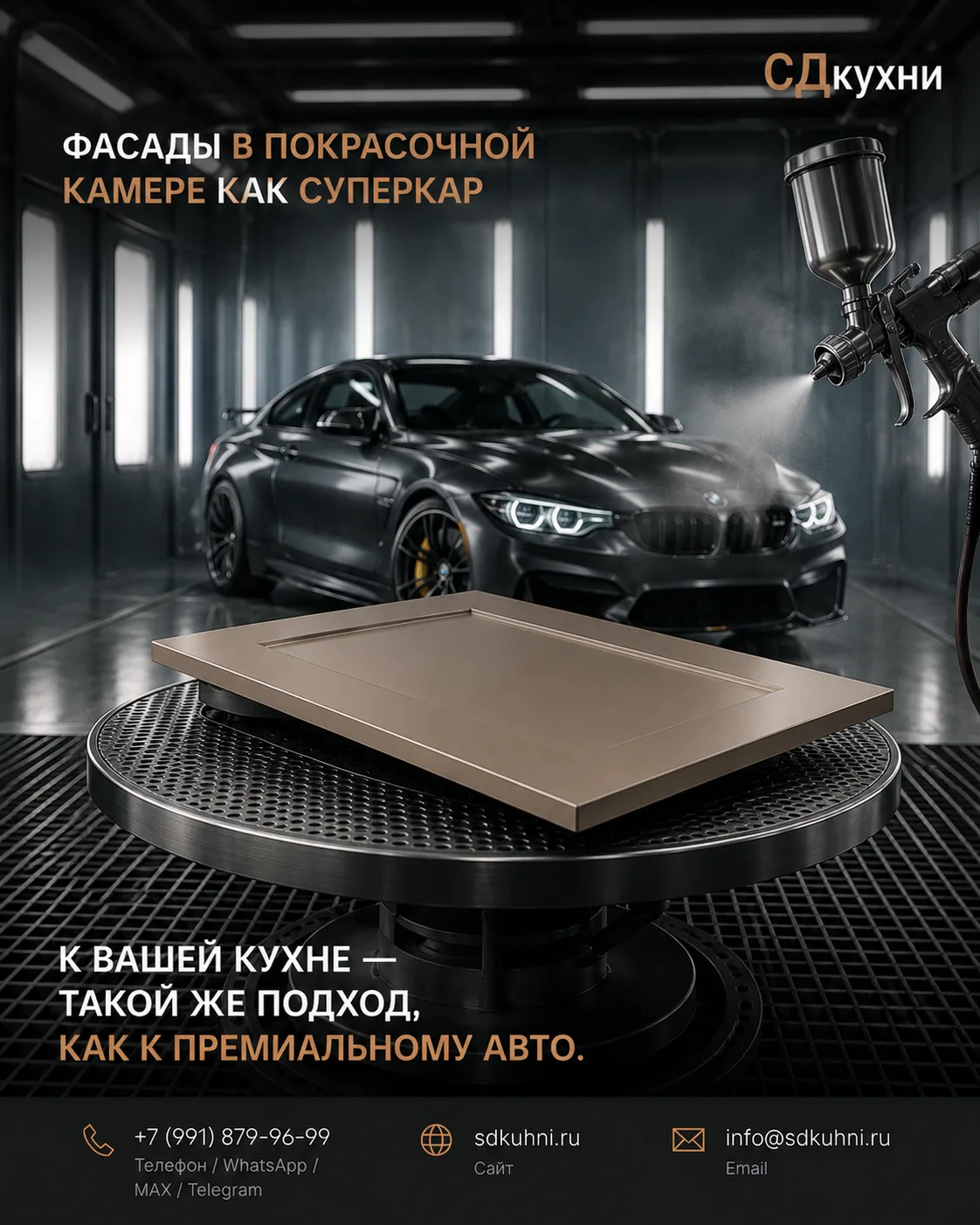 Когда люди слышат «покраска кухонных фасадов», многие представляют обычное обновление ц...