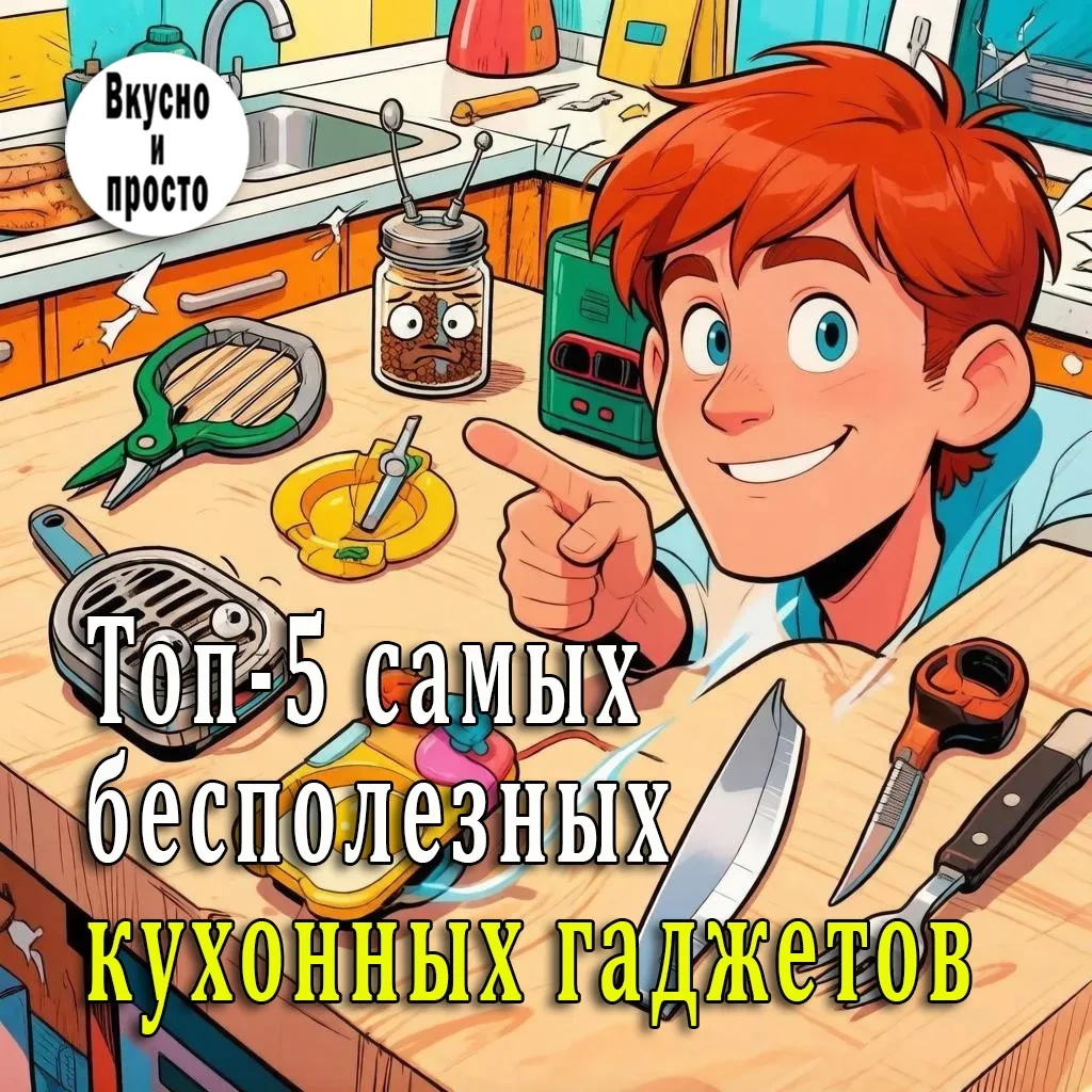 Топ-5 самых бесполезных Кухонных гаджетов.