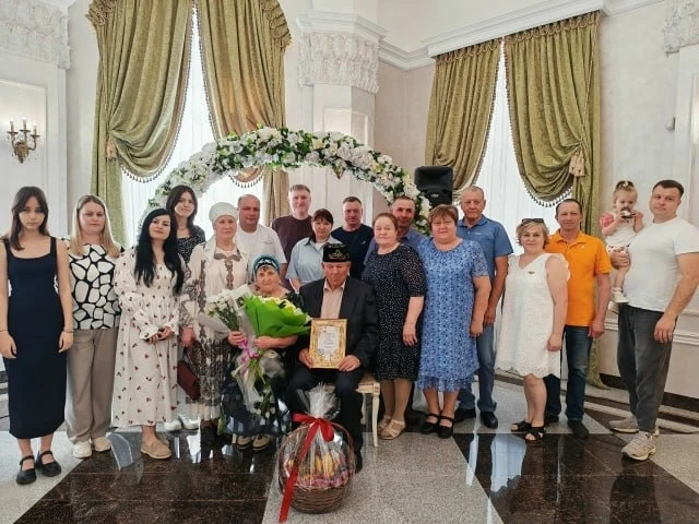 💍 В Лениногорске отметили золотую свадьбу  23 мая во Дворце бракосочетаний города Лениногорска честв