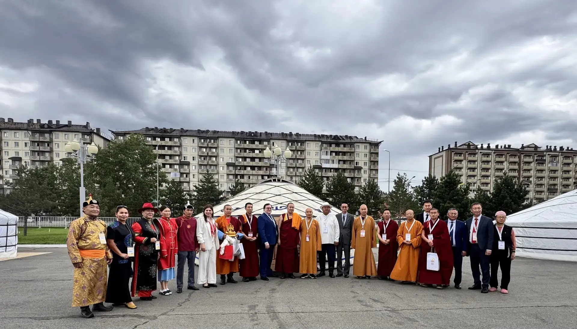 ⚡️Центр тувинской культуры знакомит гостей IV Международного буддийского форума с богат...