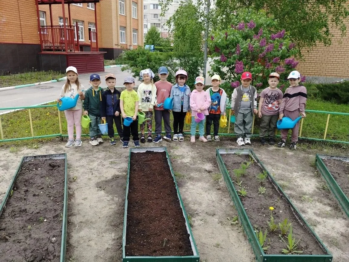 Посадили дети репку!