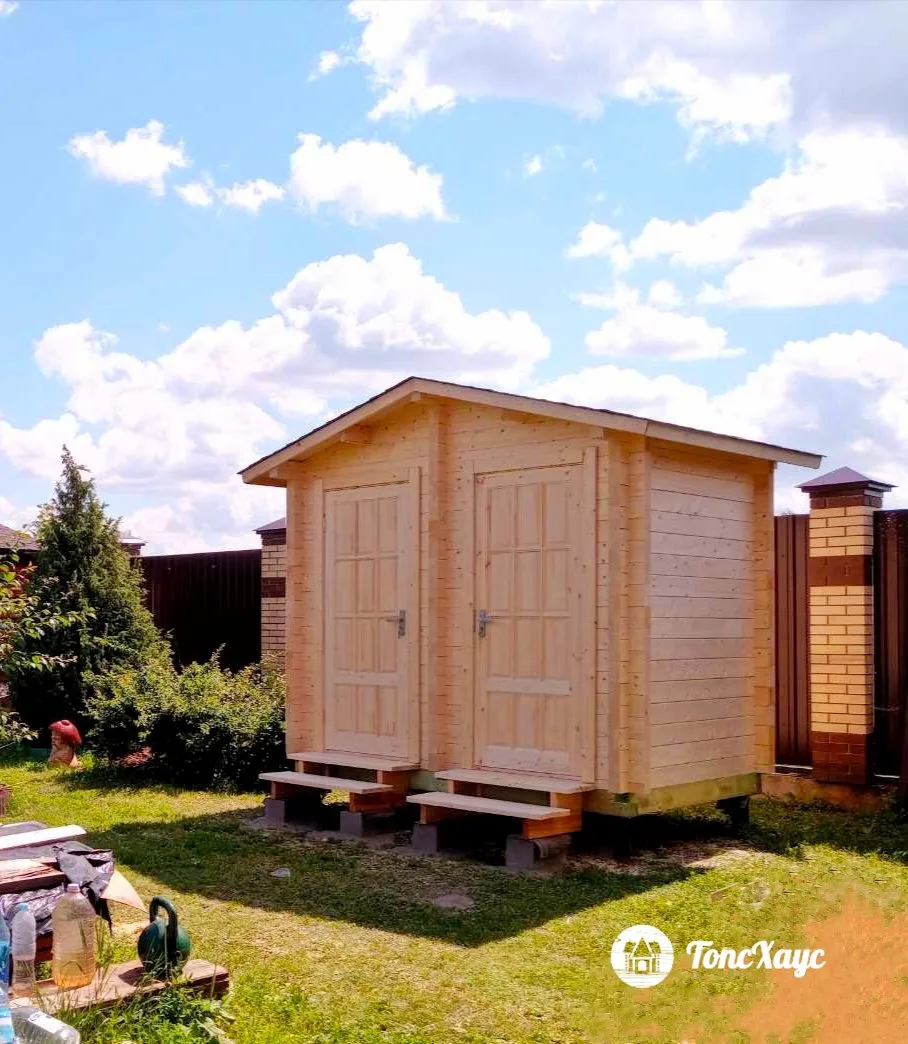 🚿 Даже к строительству душа и туалета можно подойти основательно.

Именно так решил наш заказчик из