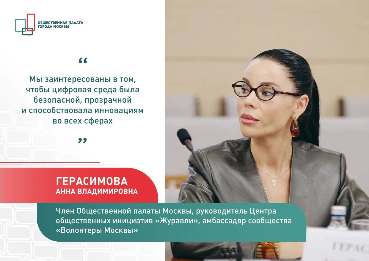 Анна Герасимова приняла участие в заседании рабочей группы по правовому регулированию И...