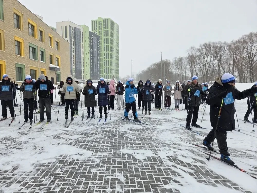 ❄️ «Лыжня России» в нашей гимназии⛷️   Сегодня в нашей гимназии прошел традиционный праздник «Лыжня 